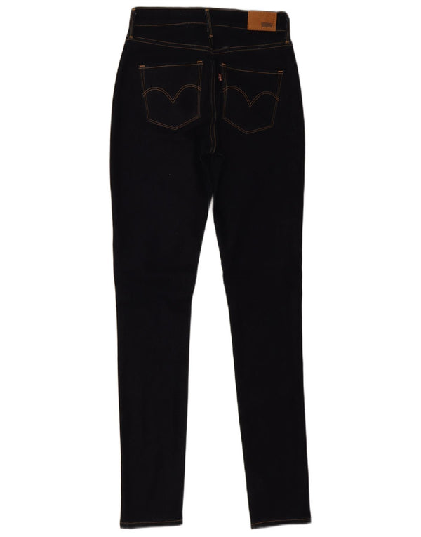 Levi's Vaqueros pitillo de talle alto para mujer W25 L32 Algodón azul marino