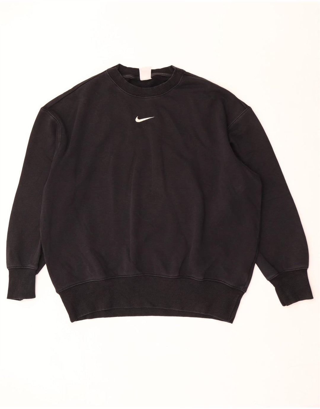 Nike - Sudadera holgada para hombre (talla pequeña), color negro