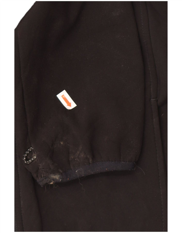 Mountain Warehouse Chaqueta superior de chándal con forro para mujer, talla 40, talla grande, color negro