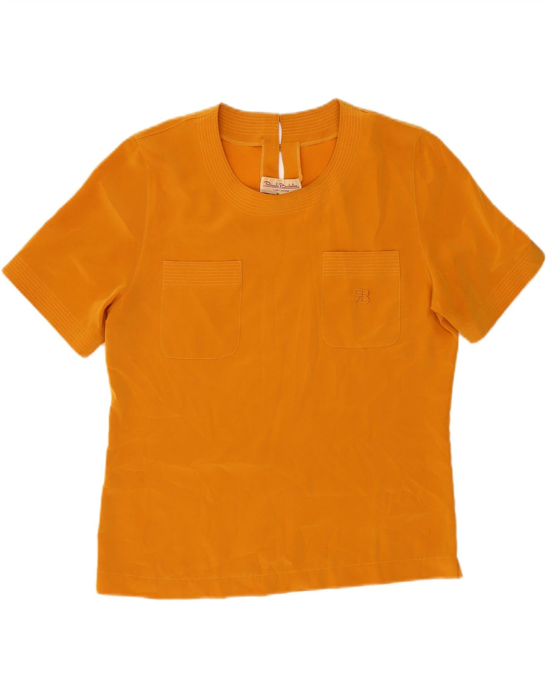 RENATO BALESTRA Blusa Mujer IT 44 Medio Naranja