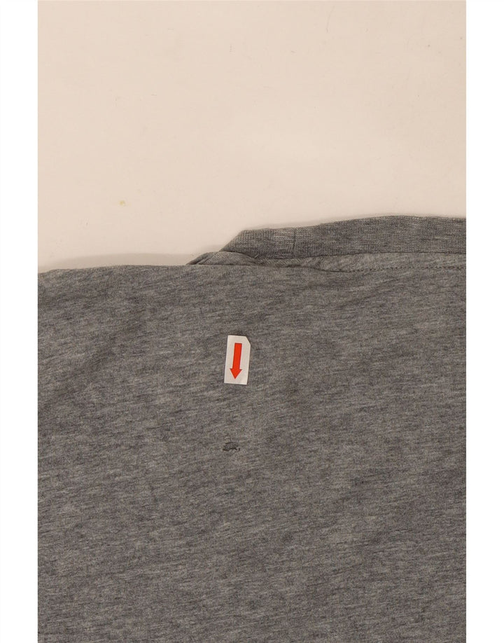 Puma Camiseta gráfica para hombre Top 2XL Gris moteado