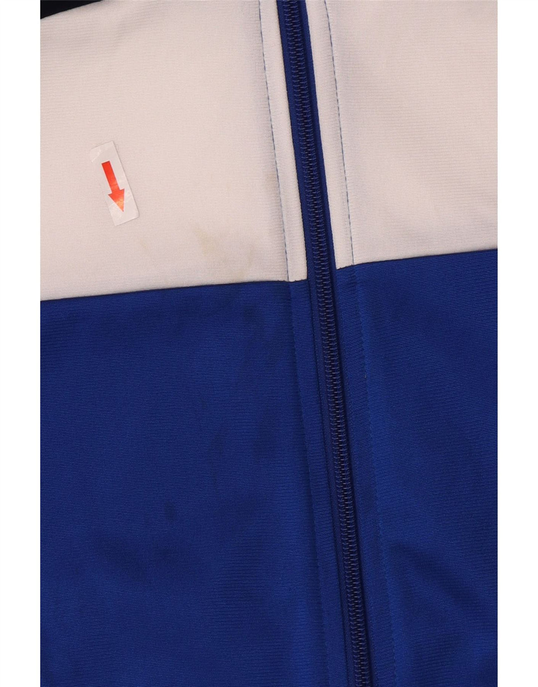 Adidas - Chaqueta de chándal para niño, 13-14 años, color azul, poliéster