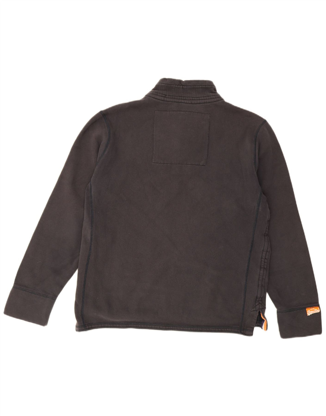 Superdry Sudadera Con Cuello Y Botones Gráficos Para Hombre Jersey XL De Algodón Negro