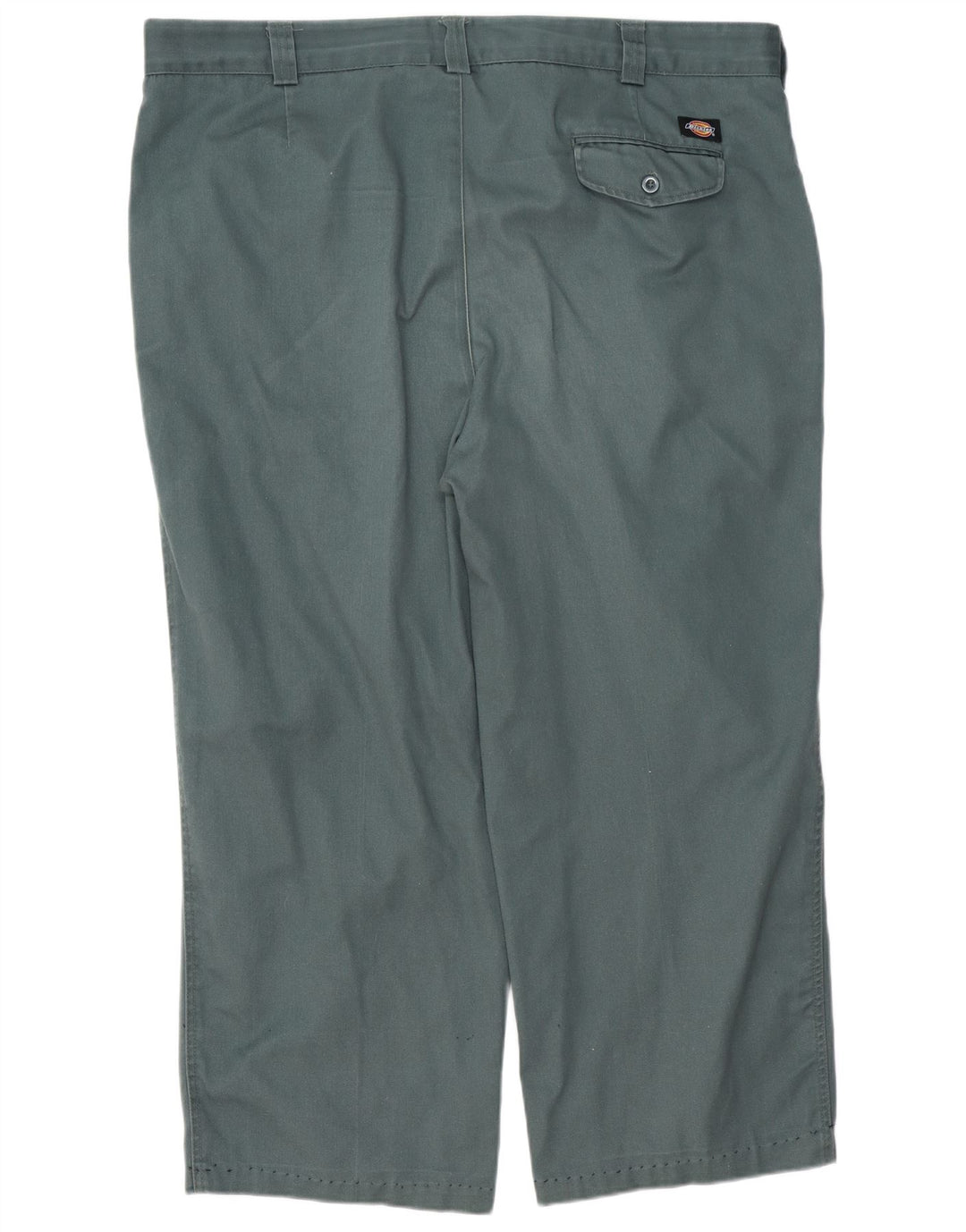 DICKIES Pantalón chino recto para hombre W46 L27 Algodón azul
