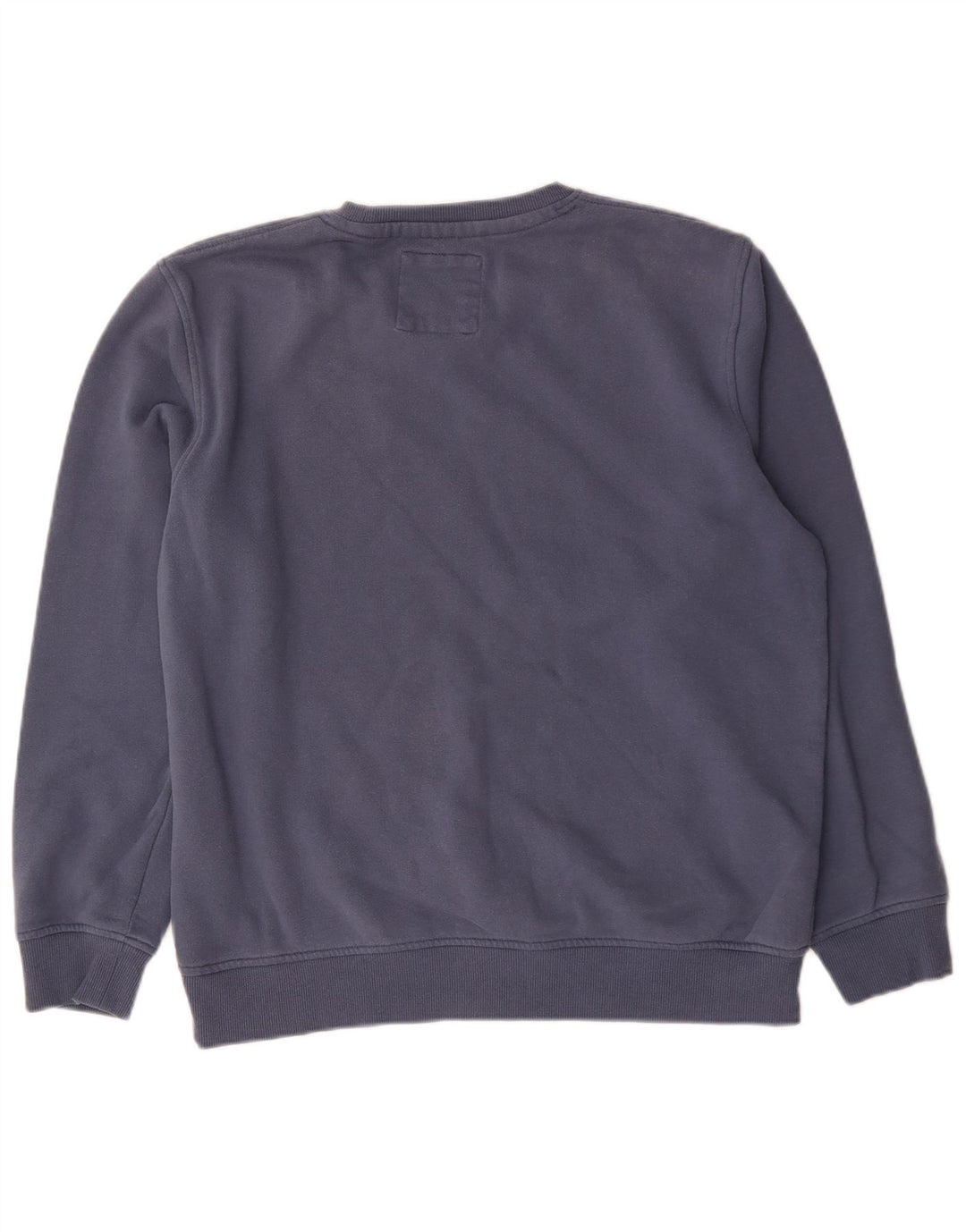 Crew Clothing Sudadera para hombre Jumper Large Azul Algodón