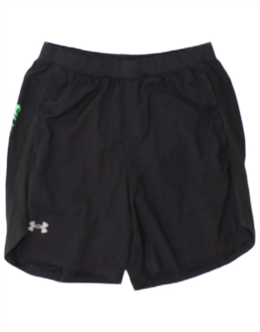 Under Armour Shorts deportivos con gráficos para hombre Azul marino mediano
