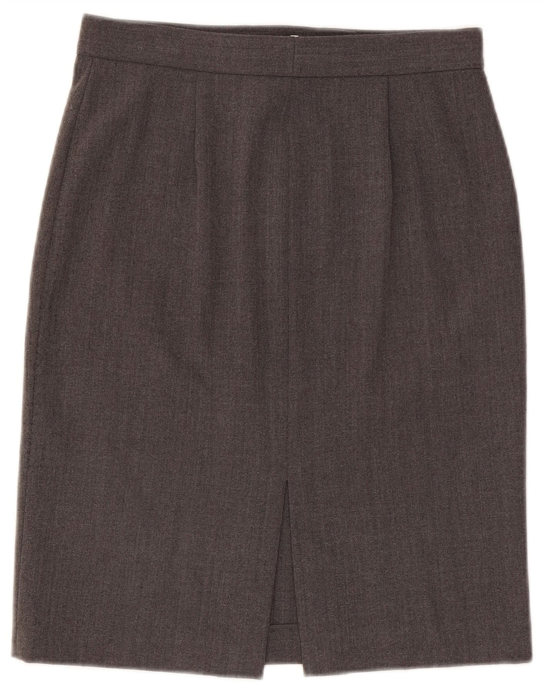 Falda lápiz para mujer Emporio Armani IT 42 Medium W28 Poliéster gris