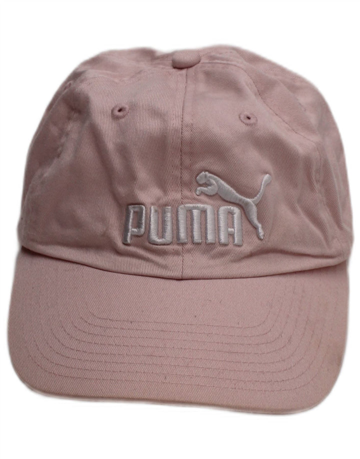 Gorra de béisbol Puma para niña, talla única, algodón rosa