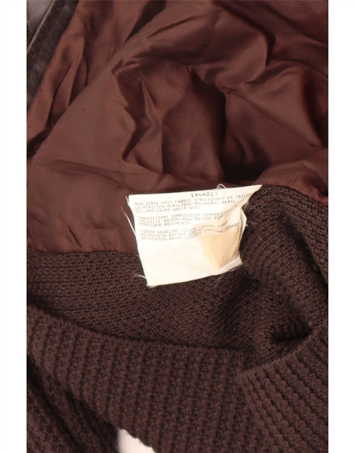 Penny Pull Chaqueta tipo blazer de 5 botones para mujer IT 42 Acrílico marrón medio