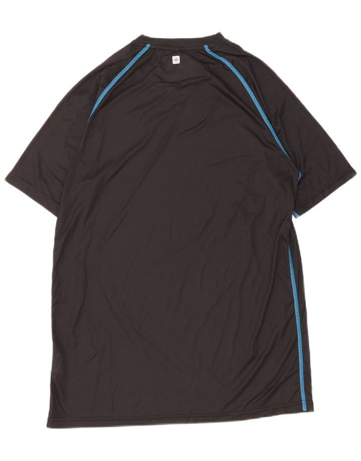 Camiseta para hombre Mountain Warehouse Top mediano negro poliéster