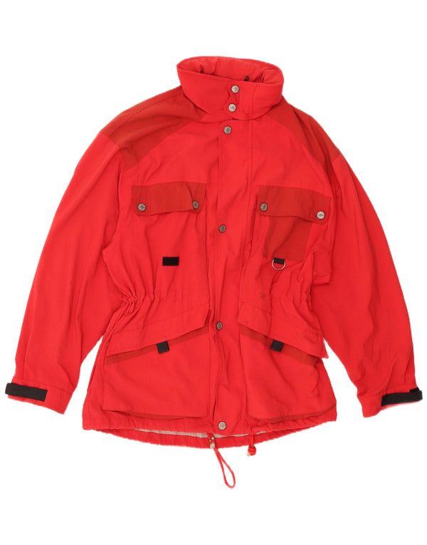 Diadora Chaqueta cortavientos para mujer UK 46 Large Red Polyamide