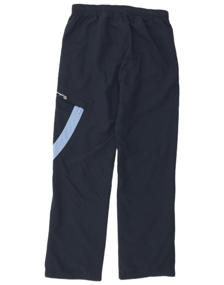 Champion Pantalón De Chándal Para Hombre Grande Azul Marino Colorblock Poliéster