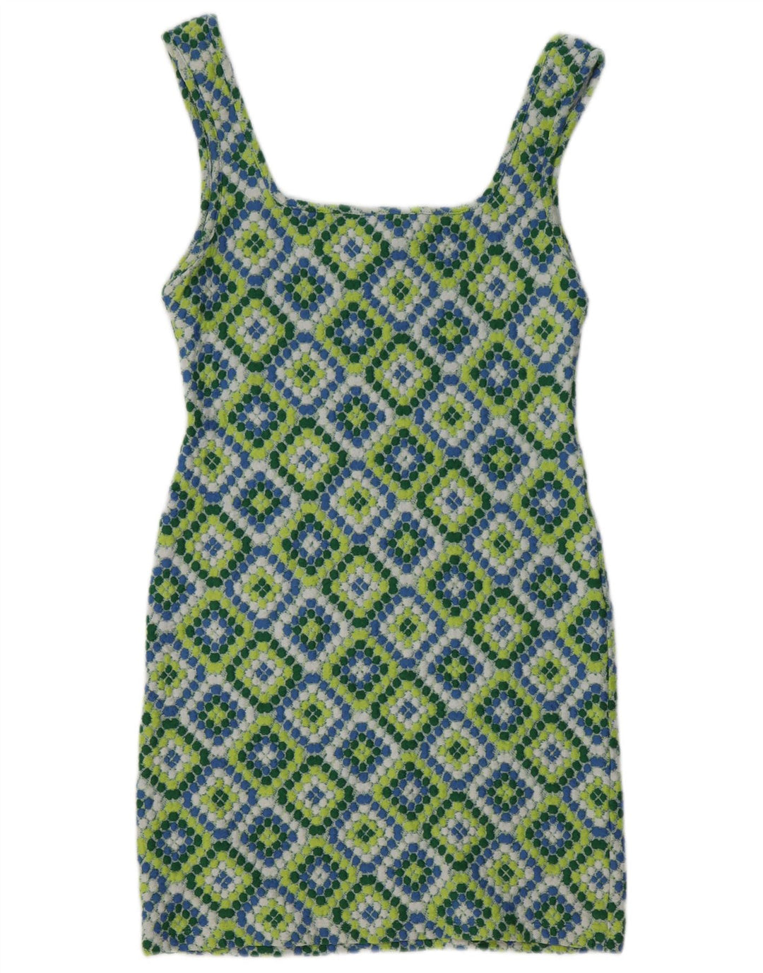 Topshop Vestido de verano para mujer UK 40 Mediano Poliéster Ikat multicolor