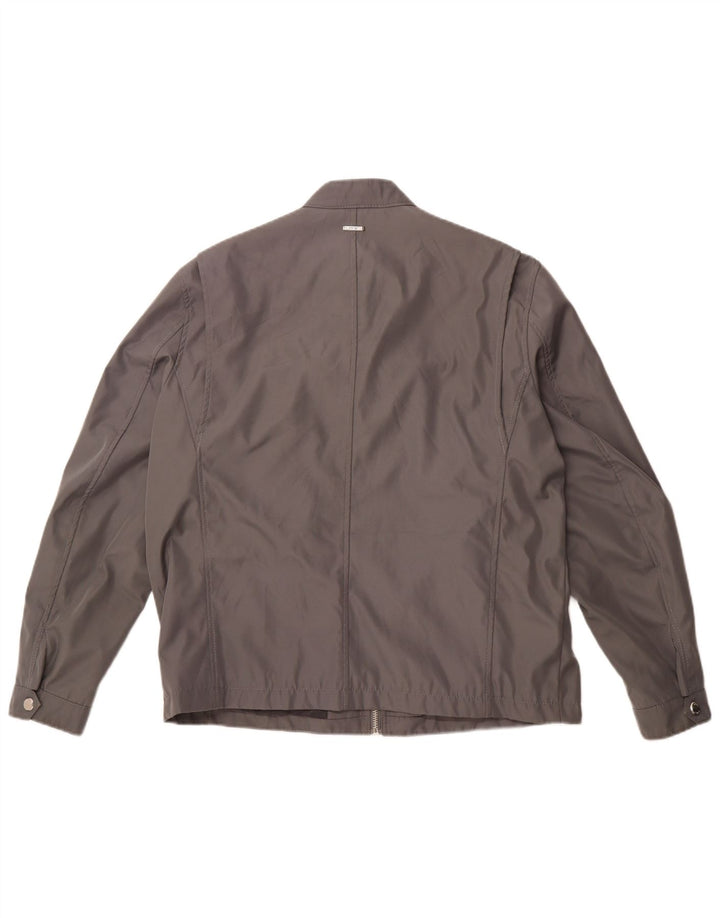 MICHAEL KORS Chaqueta utilitaria para hombre UK 42 XL Poliéster gris