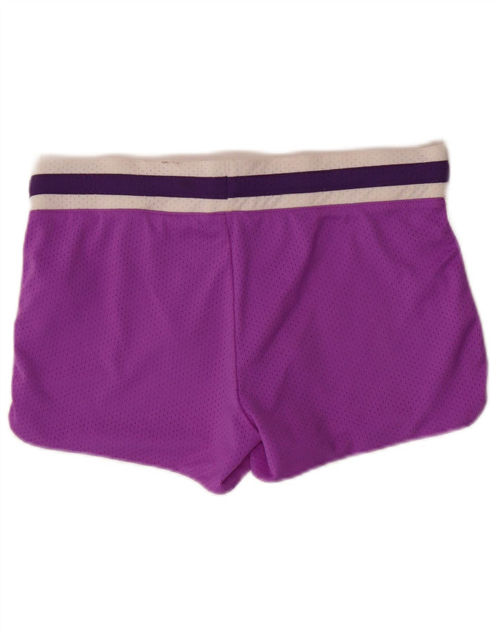Nike - Pantalones cortos deportivos para mujer (talla 40), color morado medio, poliéster