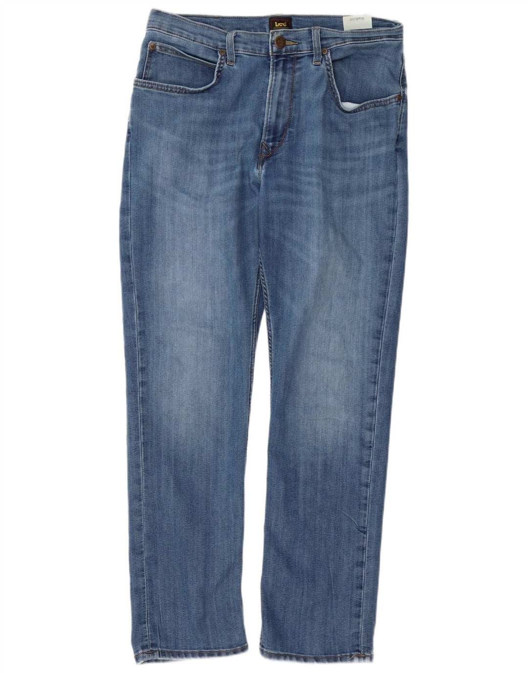 Vaqueros Lee Brooklyn Straight para Hombre W33 L30 Azul