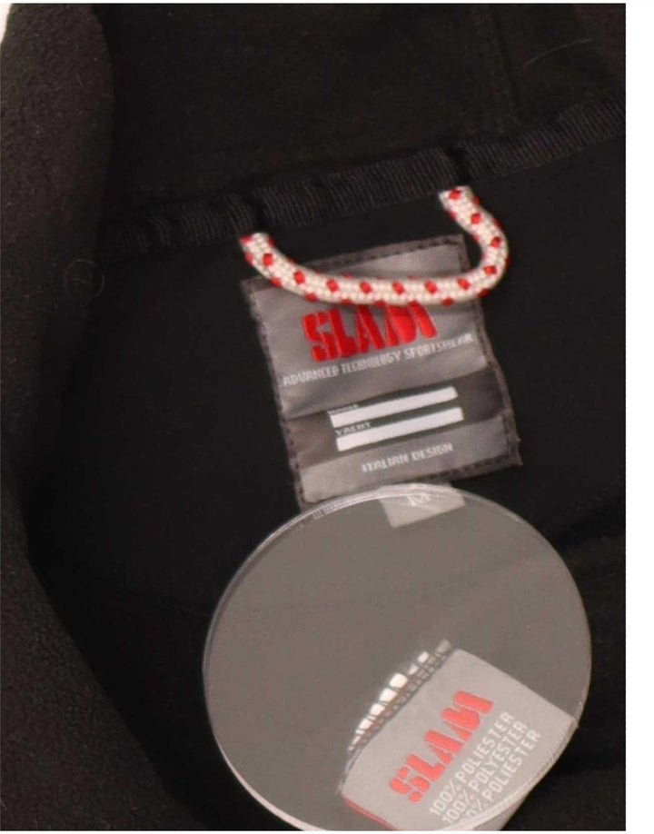 Chaqueta polar Slam para hombre ES 38 Mediana Poliéster negro