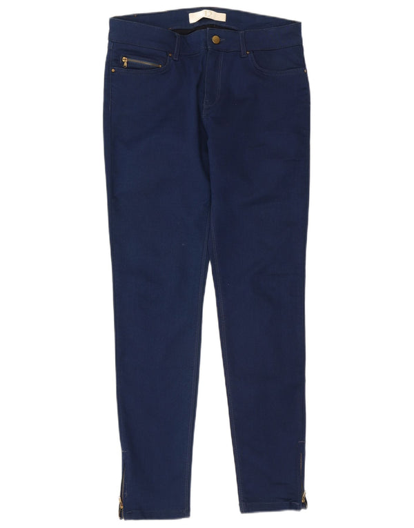 Zara Vaqueros pitillo para mujer EU 42 Large W32 L30 Azul