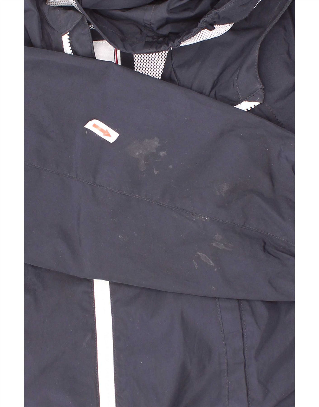 Tommy Hilfiger Chaqueta impermeable con capucha para niños 5-6 años Azul marino