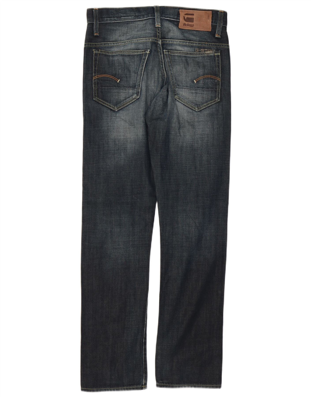 Vaqueros rectos para hombre G-Star W30 L32 Algodón azul marino