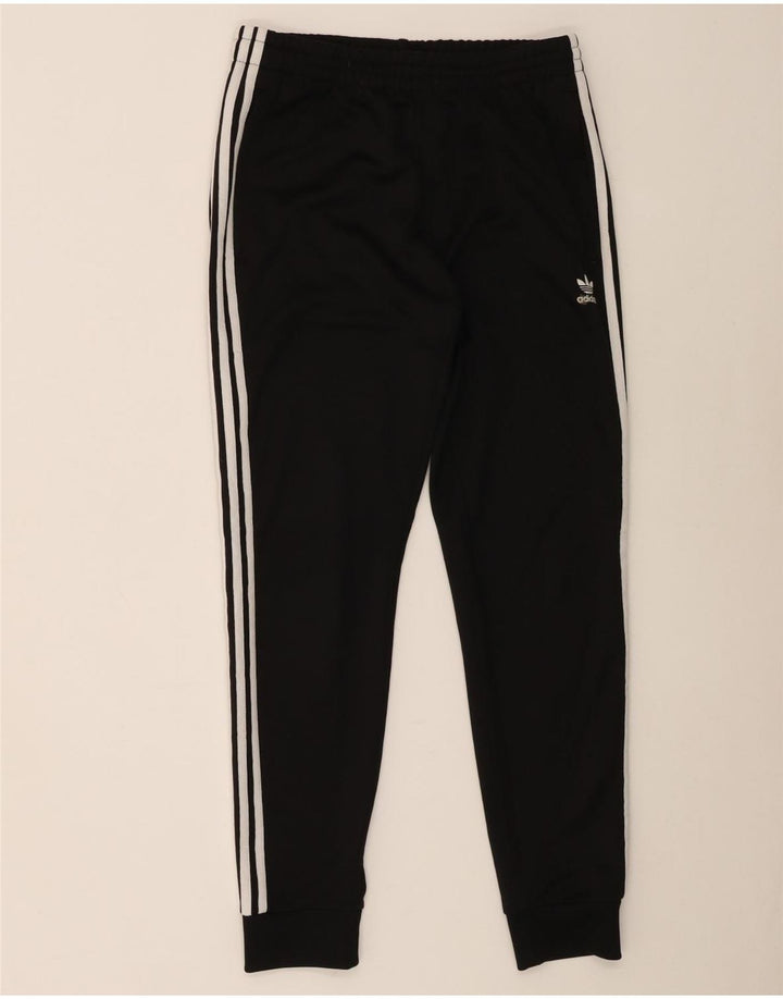 Adidas Hombre Pantalones De Chándal Joggers Medium Negro Poliéster