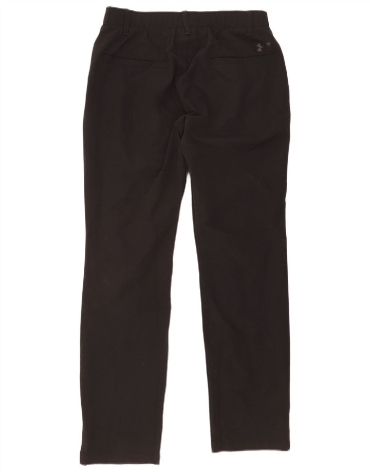 Under Armour Pantalones chinos ajustados Cold Gear para mujer W30 L30 Poliéster negro