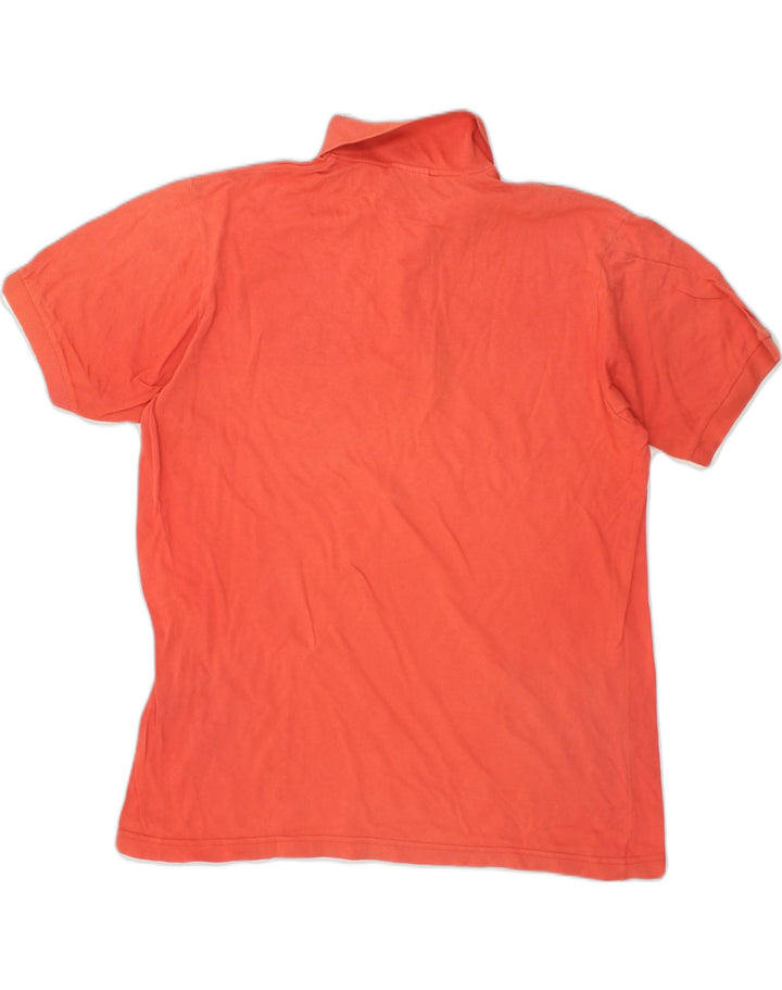 SERGIO TACCHINI Mens Polo Shirt IT 50 Medium Red Cotton | Vintage Sergio Tacchini | Thrift | Second-Hand Sergio Tacchini | Used Clothing | Messina Hembry 