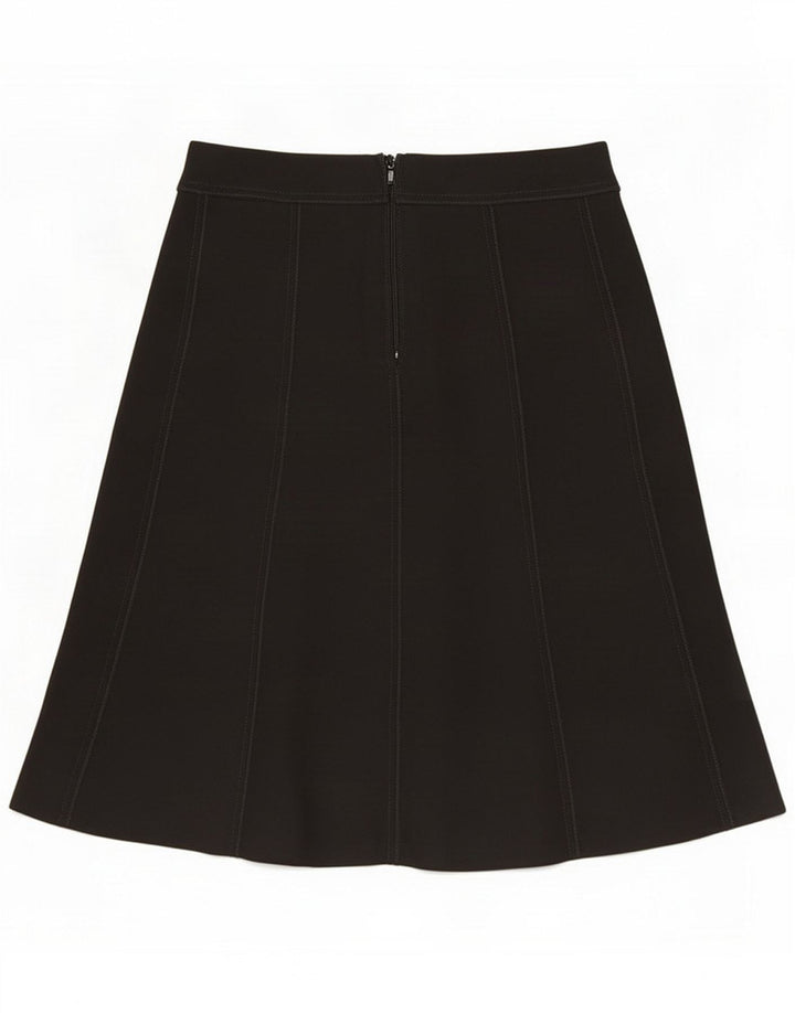 Falda acampanada para mujer Luisa Spagnoli IT 44 Medium W30 Poliéster negro