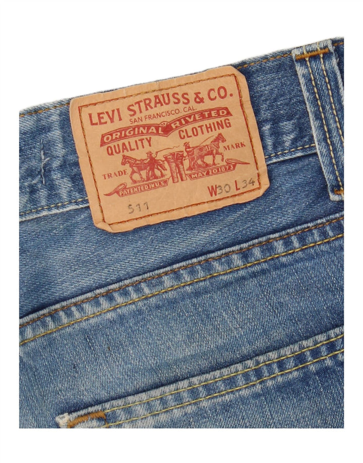 Vaqueros Levi's Mujer 511 Slim W30 L28 Azul