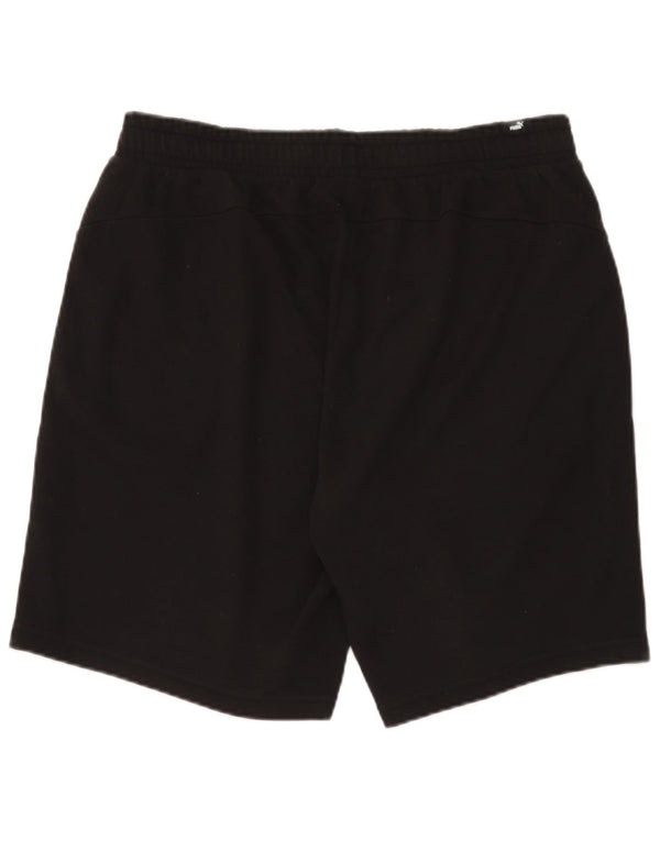 Puma Pantalones cortos deportivos para hombre XL Algodón negro