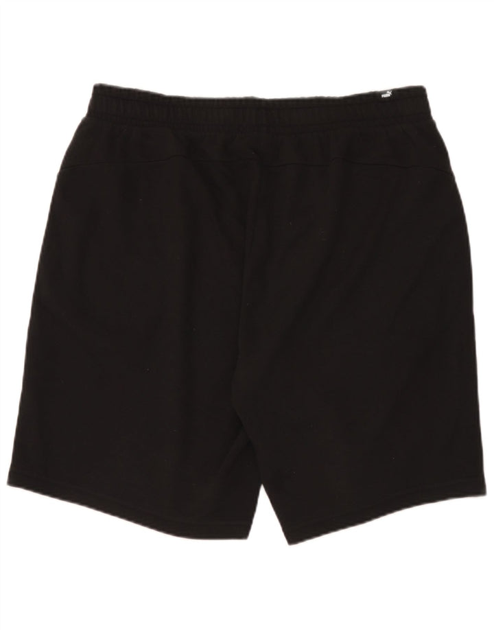 Puma Pantalones cortos deportivos para hombre XL Algodón negro