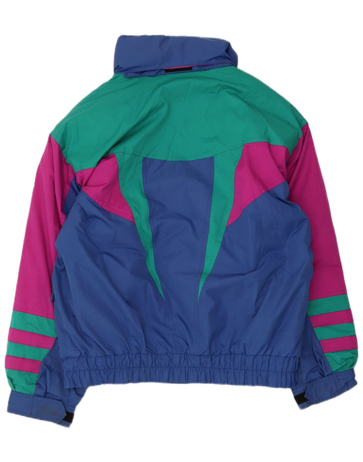 Fila Chaqueta de esquí con capucha gráfica para hombre Reino Unido 40 Poliéster color azul medio