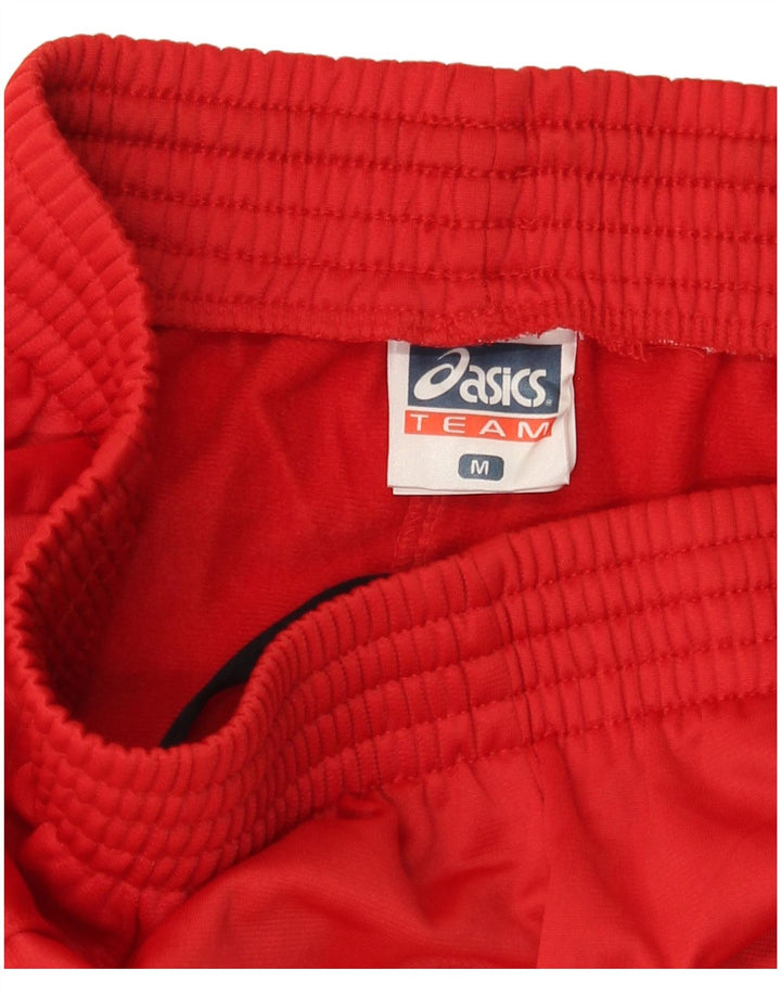 Asics Pantalones de chándal gráficos para mujer UK 40 Mediano Rojo Poliéster