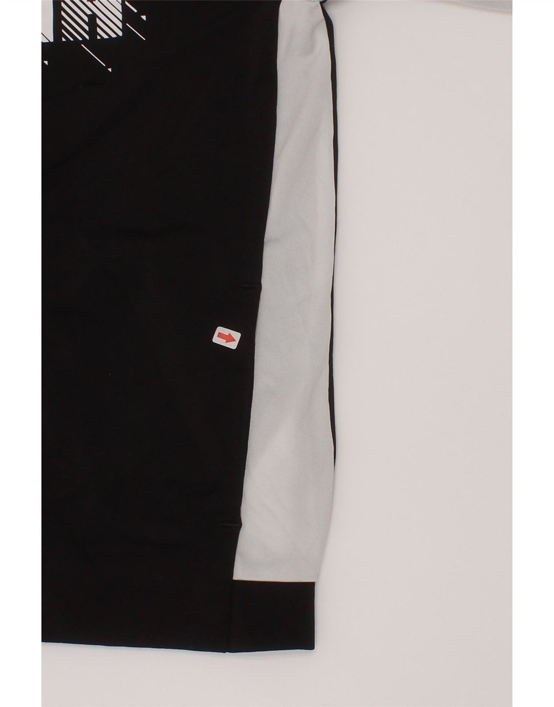 Puma Boys Graphic Chándal Top Chaqueta 7-8 Años Negro Colorblock