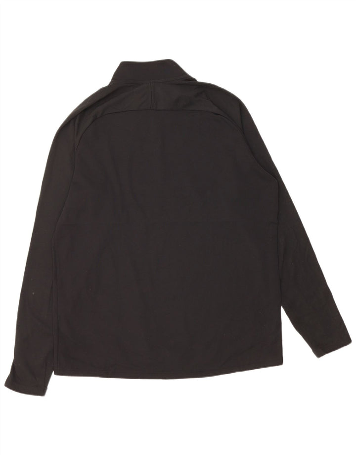 Nike Dri Fit - Chándal con cremallera y cuello para hombre, talla grande, color negro