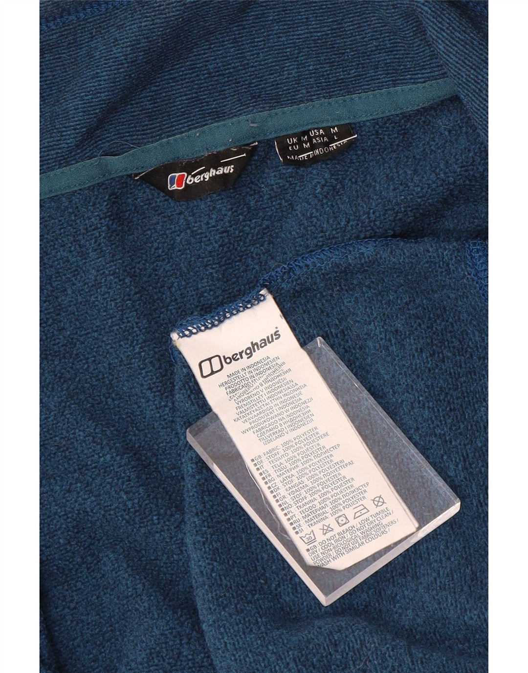 Berghaus Hombre Chándal Top Chaqueta Poliéster Azul Medio