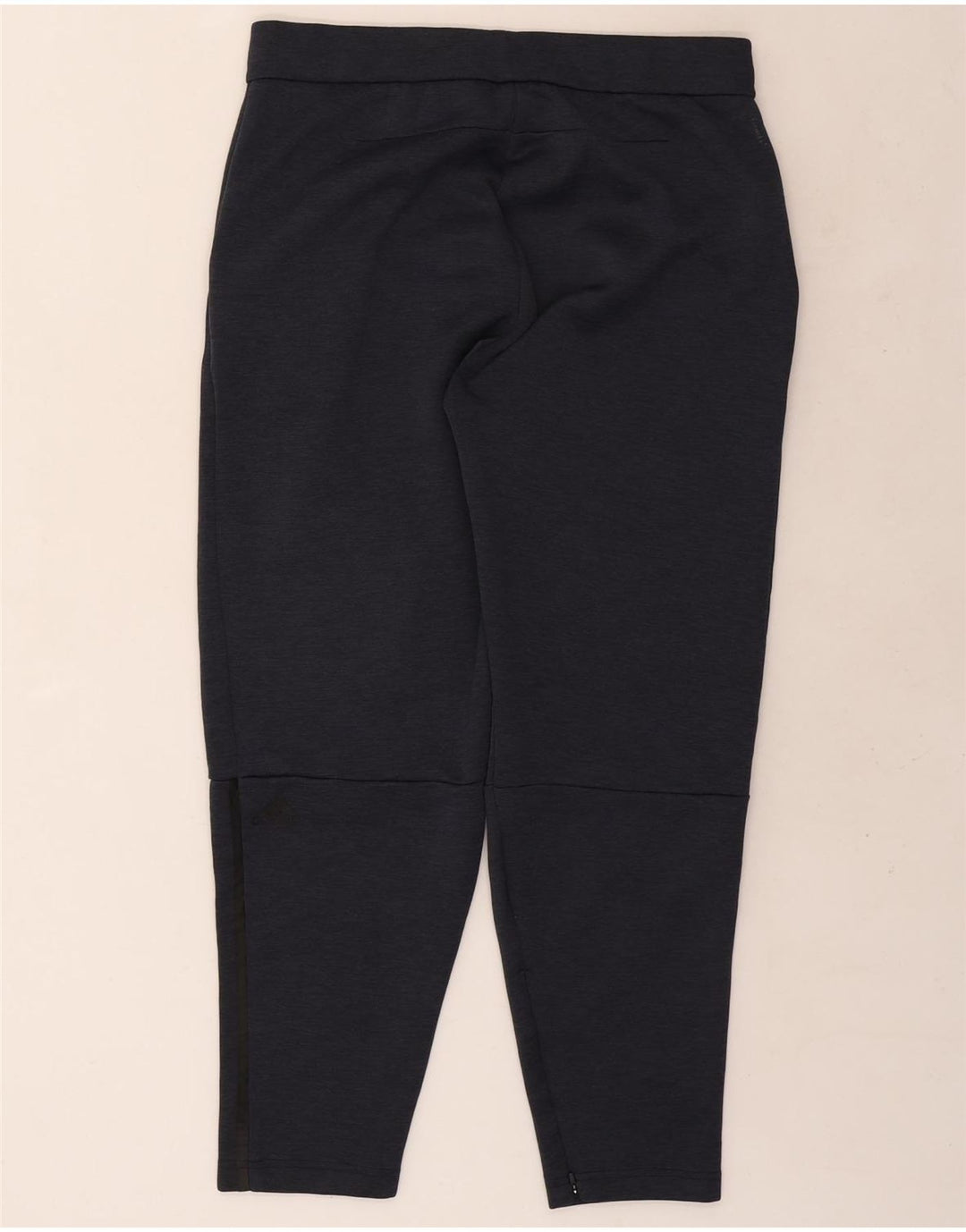 Pantalón De Chándal Adidas Hombre Grande Poliéster Moteado Azul Marino