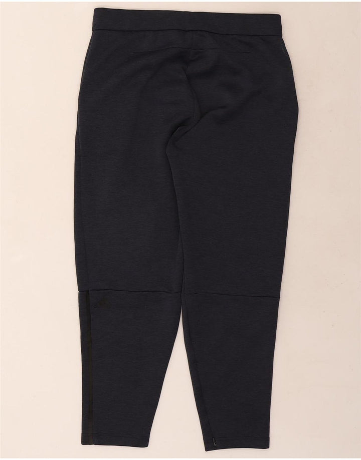 Pantalón De Chándal Adidas Hombre Grande Poliéster Moteado Azul Marino