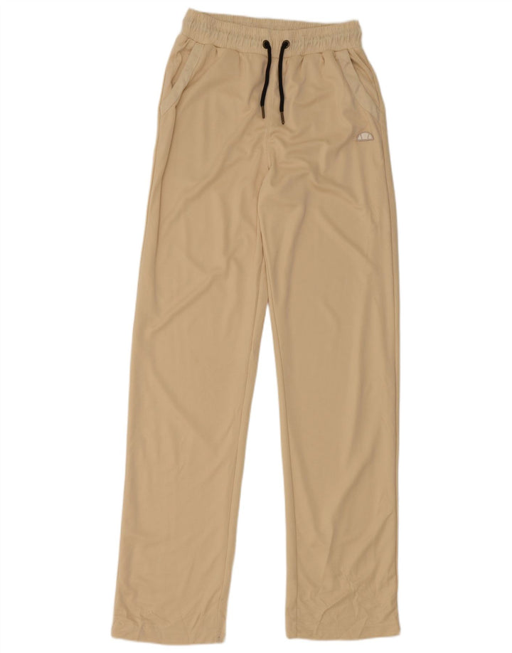 Ellesse Pantalones de chándal para mujer UK 8 Small Beige Poliéster