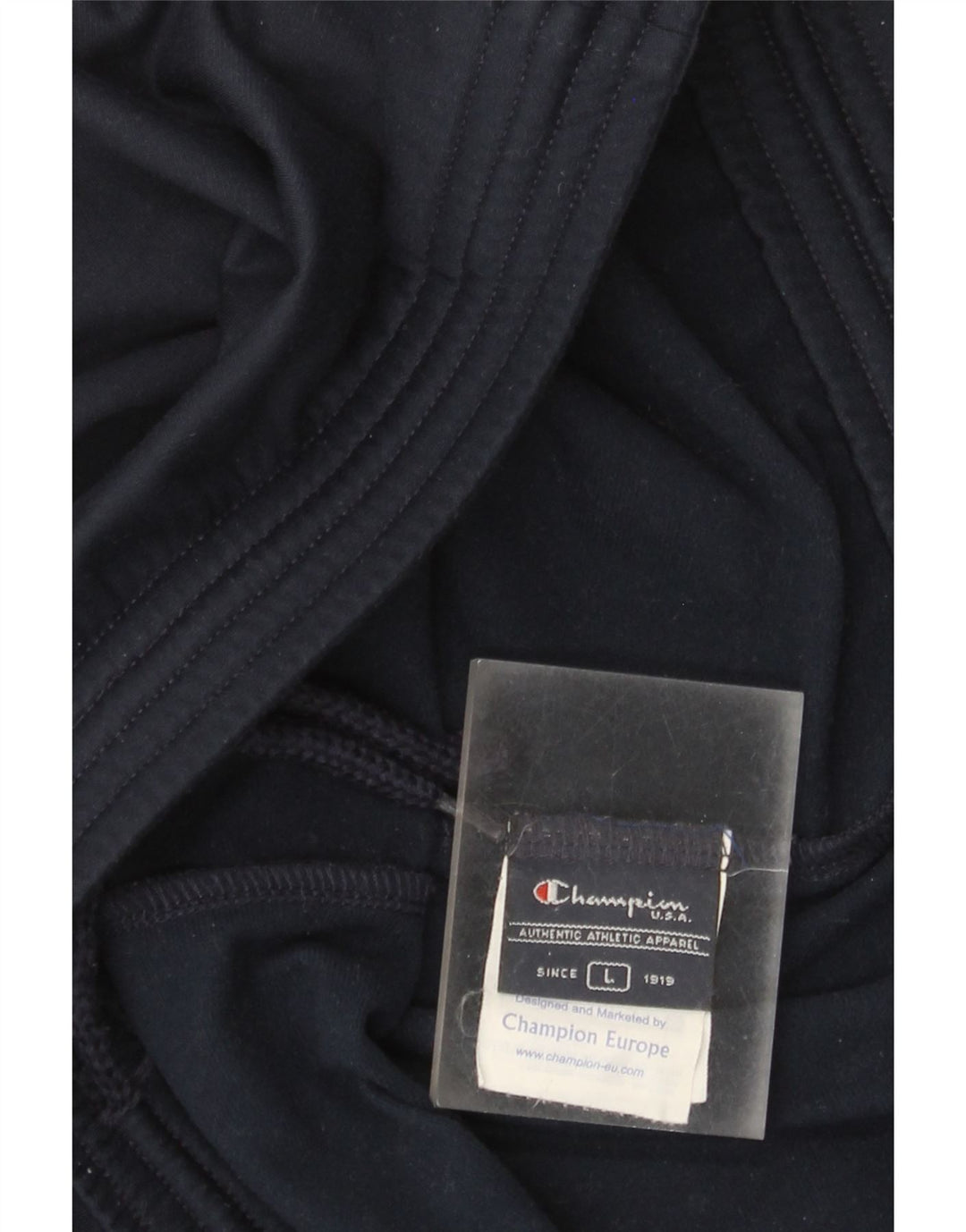 Champion Pantalón De Chándal Para Hombre Grande Azul Marino Poliéster