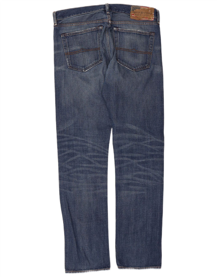 Ralph Lauren Vaqueros ajustados para hombre W34 L34 Algodón azul