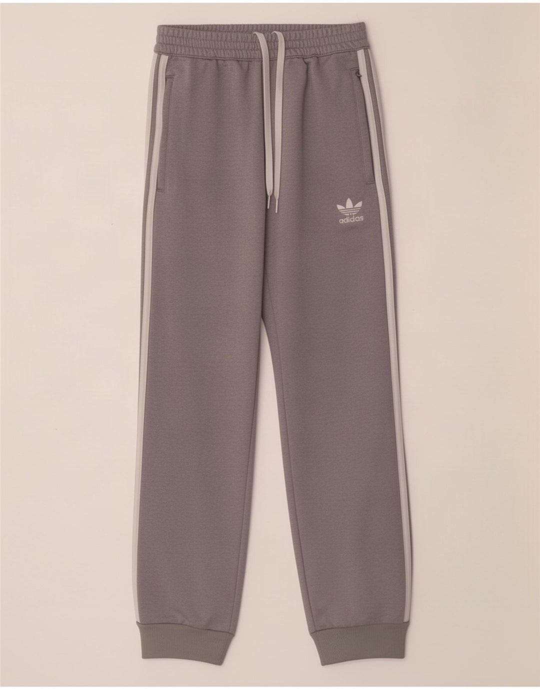 Adidas Hombre Pantalones De Chándal Joggers Small Gris Poliéster