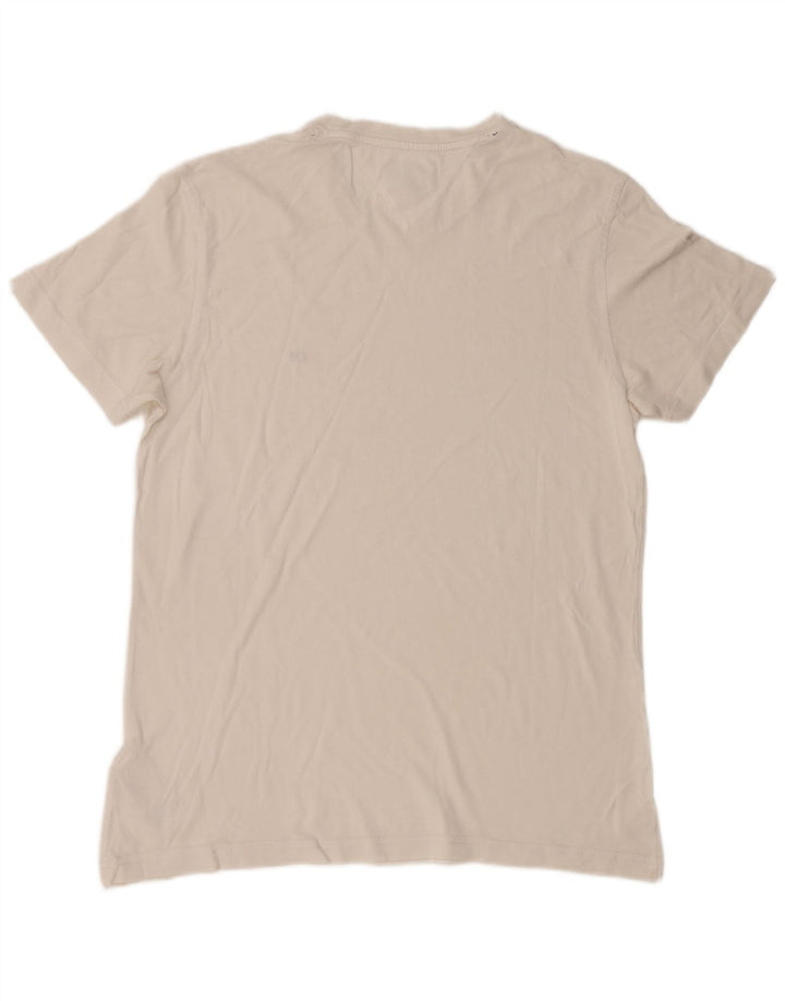 Camiseta Tommy Hilfiger Hombre Top Medium Blanco Algodón