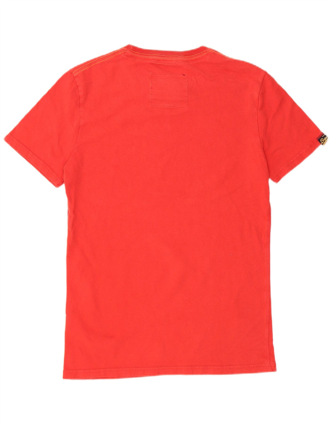 Superdry Camiseta Gráfica Para Hombre Top Pequeño De Algodón Rojo