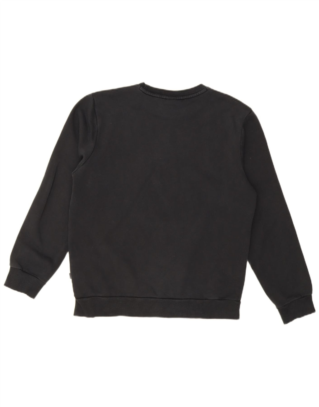 Puma Sudadera extragrande para mujer, talla 10, algodón negro pequeño