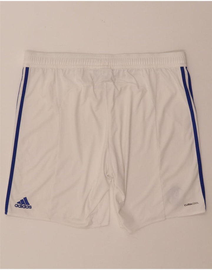 Adidas Mens Climacool Sport Shorts 2XL Blanco Poliéster