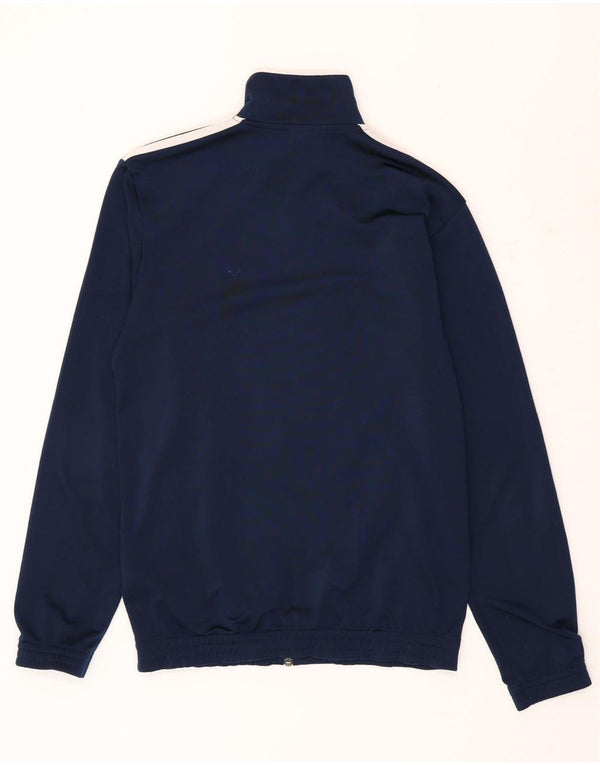 Adidas Chaqueta de chándal para hombre UK 36/38 Small Azul marino Poliéster