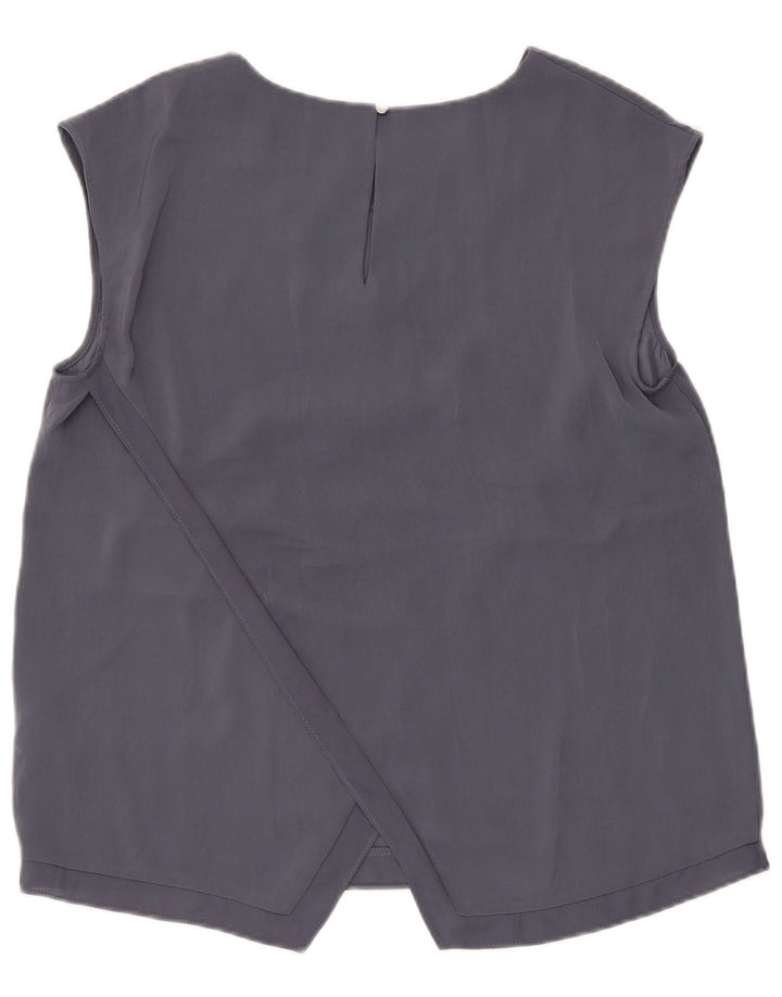 Blusa sin mangas para mujer Oasis Top UK 42 Poliéster gris medio