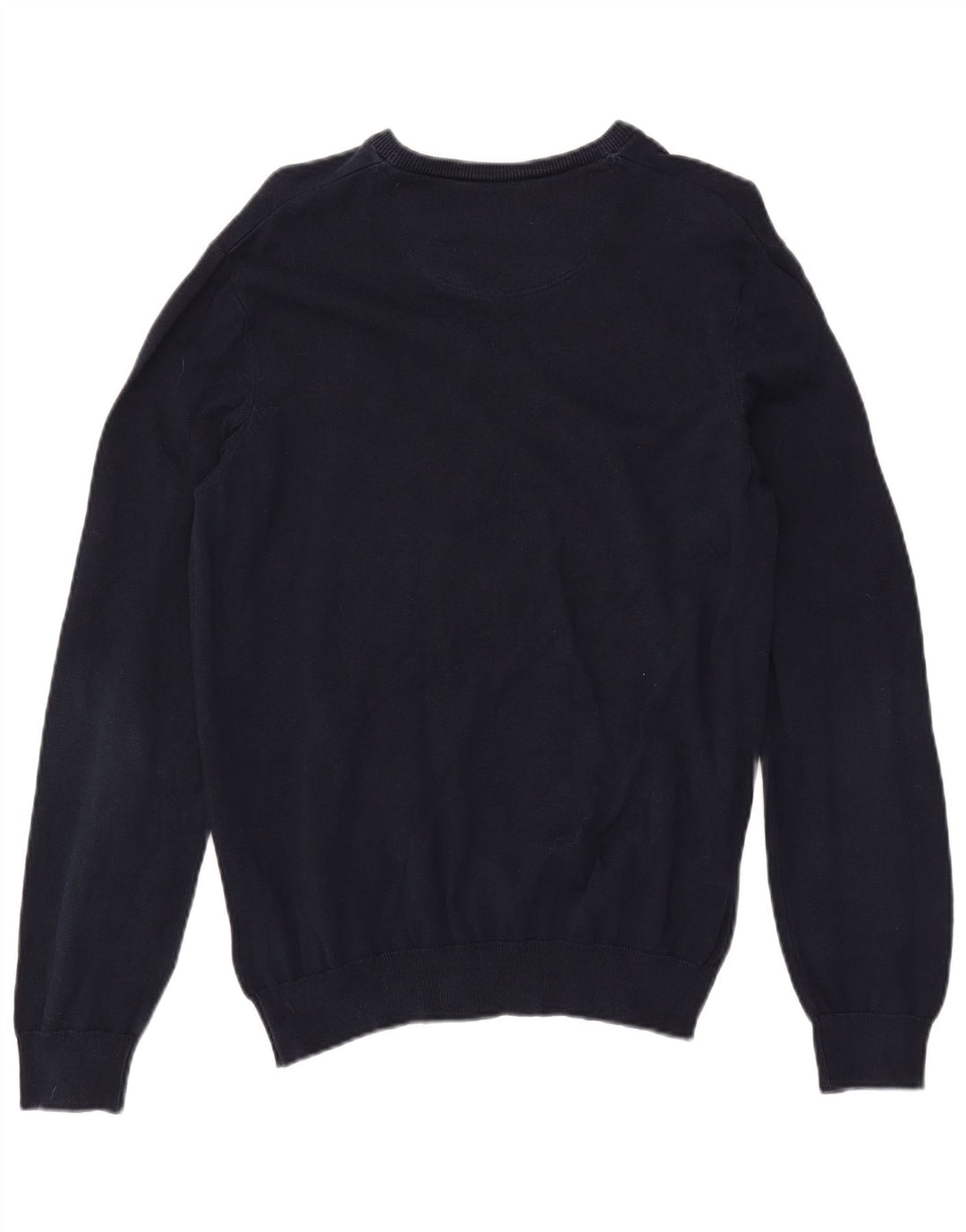 LACOSTE Jersey con cuello en V para hombre Talla 4 Mediano Azul marino Algodón