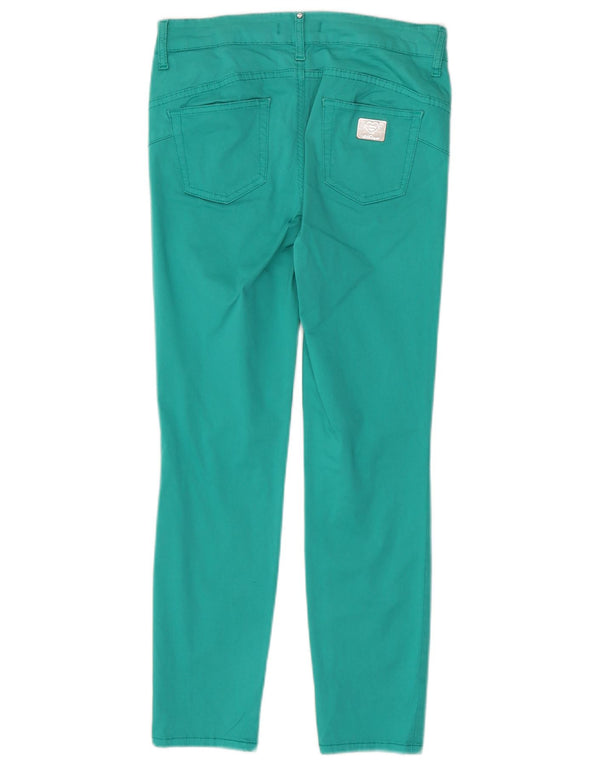 Pantalones Casuales Ajustados Liu Jo Mujer W28 L27 Turquesa
